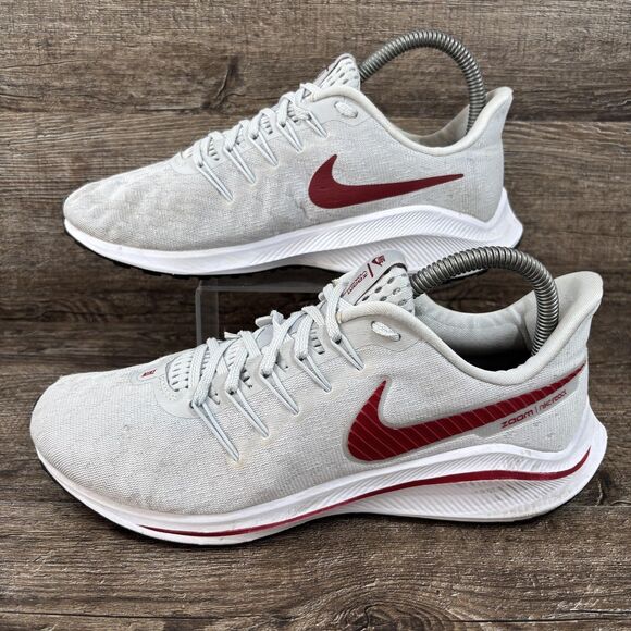 Nike Air Zoom Vomero 14 Shoes Women's 8 Gray Red Running CW9068-013 - Picture 2 of 8